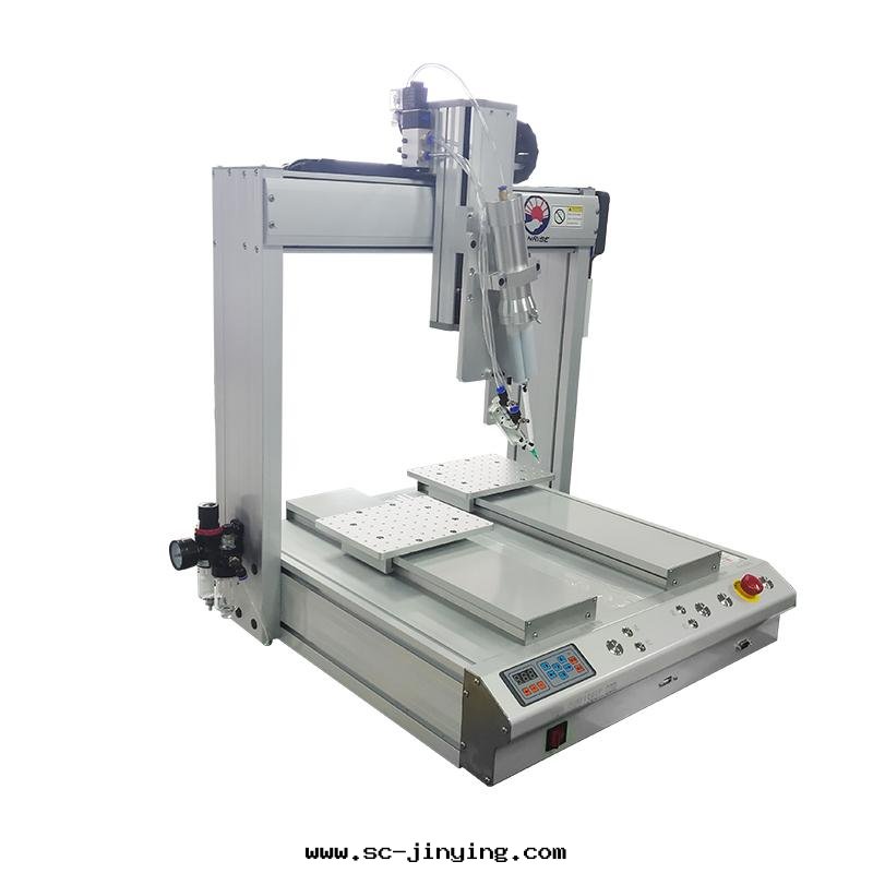 三(sān)来(lái)司電(diàn)子自(zì)動(dòng)點(diǎn)胶機(jī)視