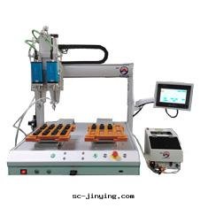 双(shuāng)头双(shuāng)平台(tái)伺服(fú)電(diàn)批鎖螺丝(sī)機(jī)